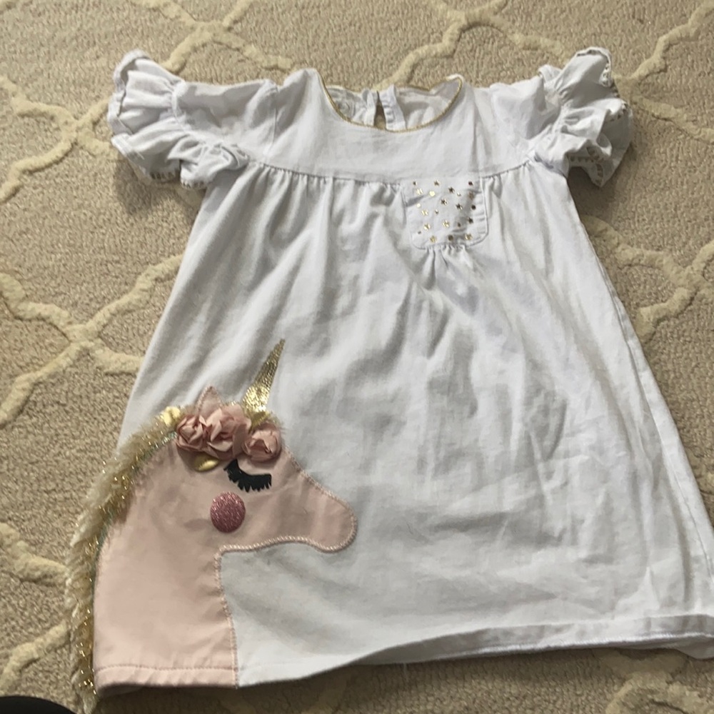 Mud pie unicorn dress